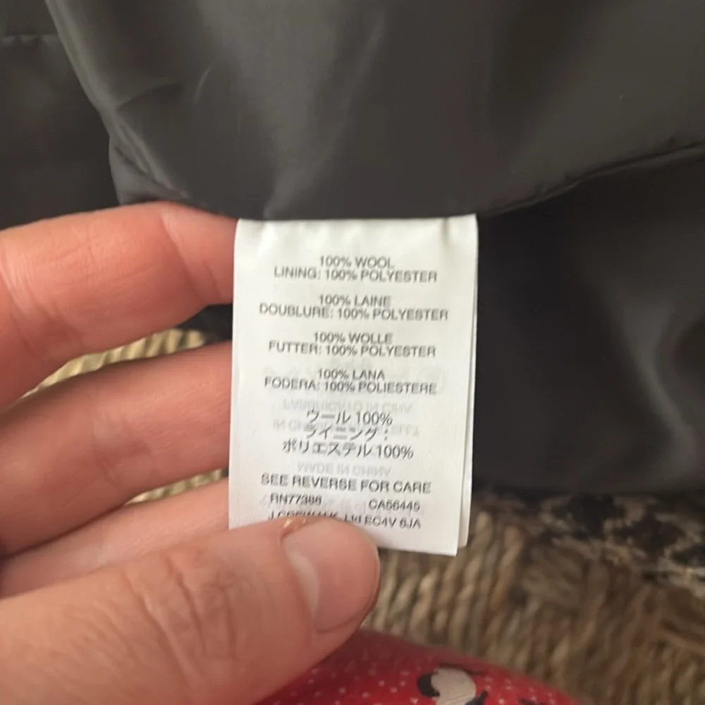 Classic Wool Houndstooth Skirt - Picture 3 of 3